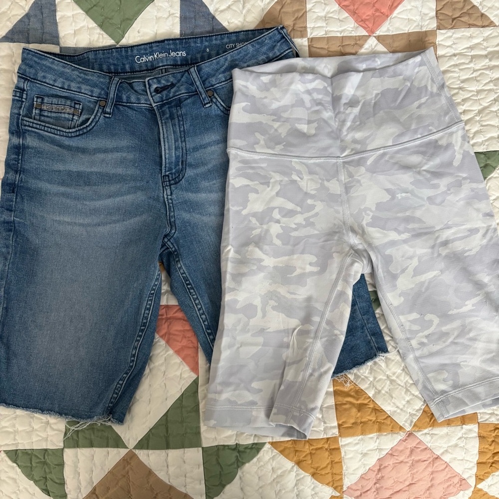Summer Biker/Bermuda Modest Mid Shorts Bundle
